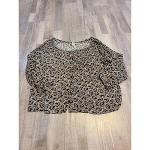 White stag xl 16-18 womens button down blouse